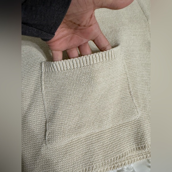 Cocogió Cream Open Front Cardigan One Size - Picture 3 of 5